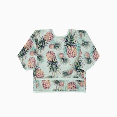 Babero manga larga Piña1