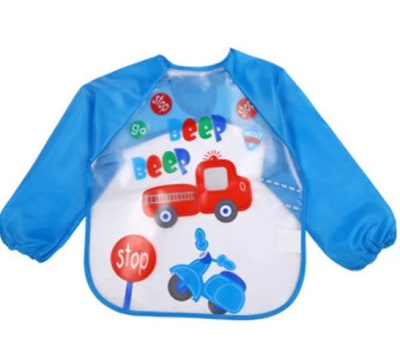 Babero con mangas Carro de Bombas1