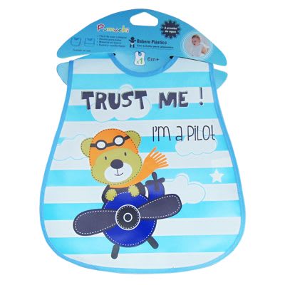 Babero con bolsillo Piloto1
