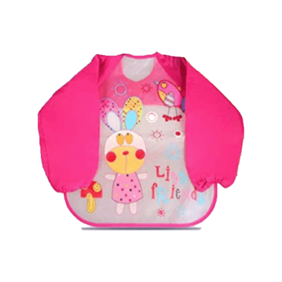 Babero con mangas Conejo1