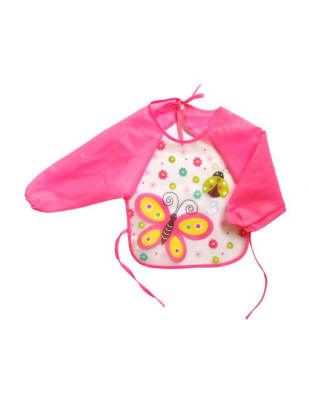 Babero con mangas Mariposa Pumucki1