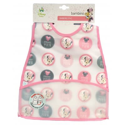 Babero impermeable Minnie Mouse1