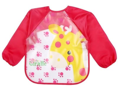 Babero con mangas Jirafa1