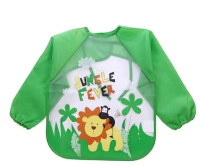 Babero con mangas León1