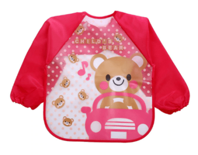 Babero con mangas Osita1