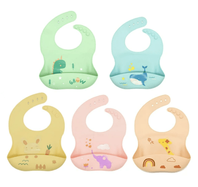 Baberos de silicona Mundo Animal