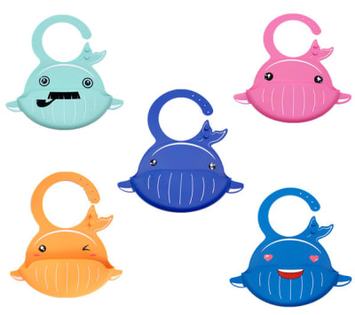 Baberos silicona Ballenas