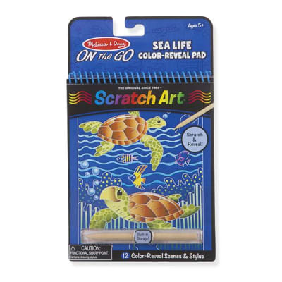 Bajo el Mar- Scratch Art1