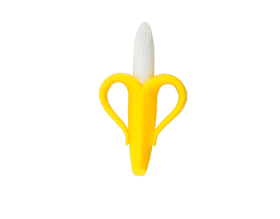 Cepillo de dientes y mordedor Banana amarillo1