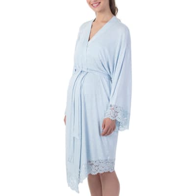 Bata maternal celeste2