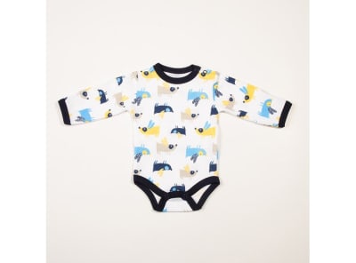 Body manga larga Perritos1