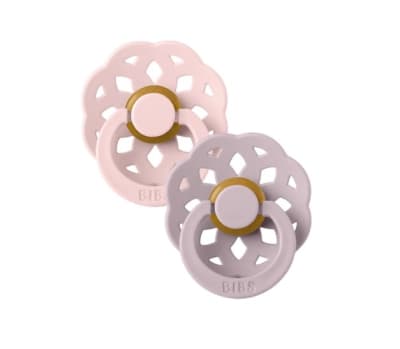 Chupete Bibs Boheme Blossom/Dusky Lilac1