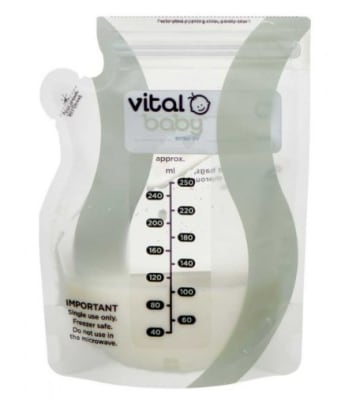 Bolsas para almacenar leche 30pcs Vital Baby1