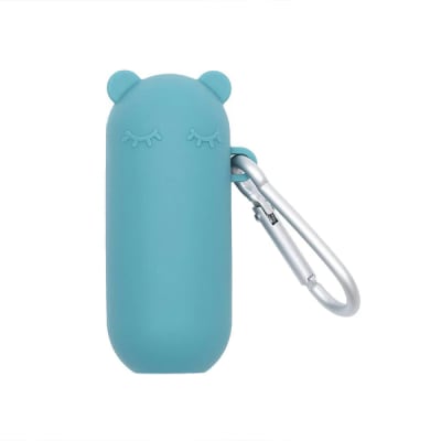 Bombilla para llevar Oso azul1