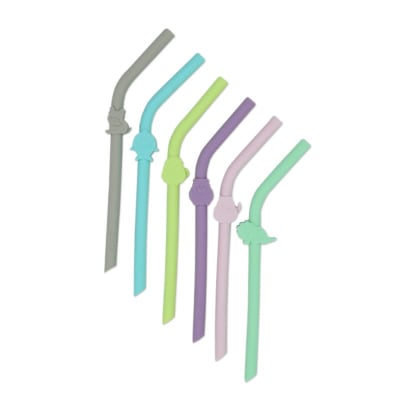 Set de 6 Bombillas de silicona Melii