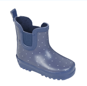 Botas de agua azules1