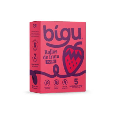 Caja Rollos de Fruta Frutilla