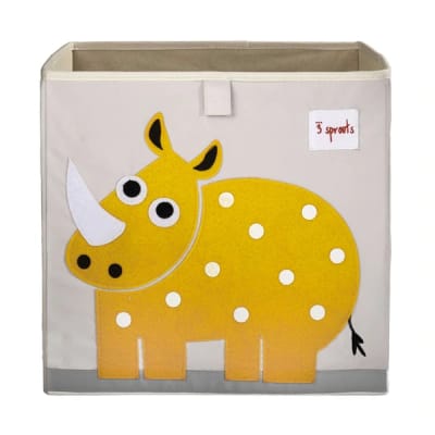 Caja organizadora Rinoceronte Amarillo 3 Sprouts1