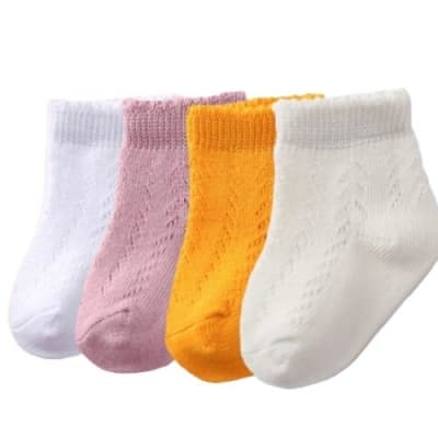 Calcetines cortos calados Rainbow