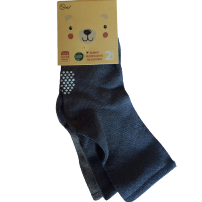 Pack 2 calcetines (gris-grafito)1
