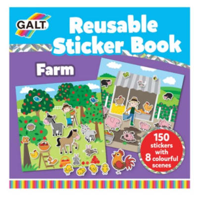 Calcomanías reusables Granja1