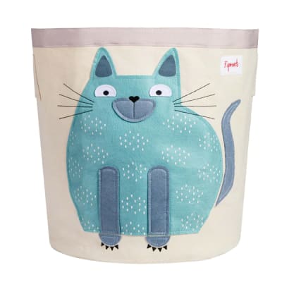 Canasto para juguetes Gato1