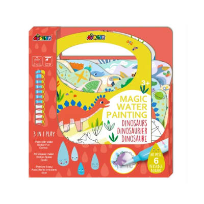 Pintura Mágica y Actividades- Dinosaurios1