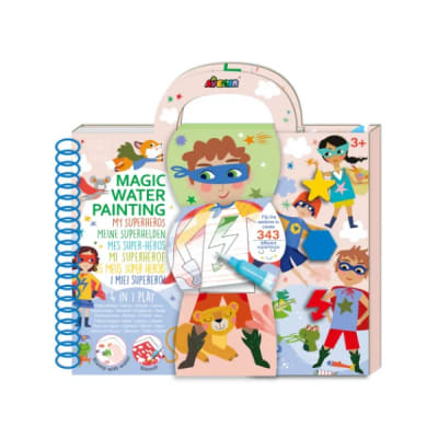 Pintura Mágica y Actividades- Súper Héroes1