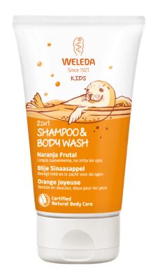 Champú 2 en 1 naranja frutal1