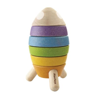 Cohete de madera apilable1