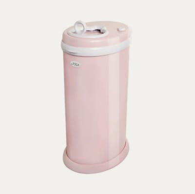 Contenedor de pañales rosa1
