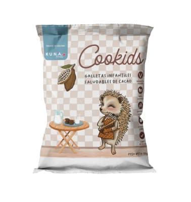 Galletas Cookids Cacao Kuna Foods