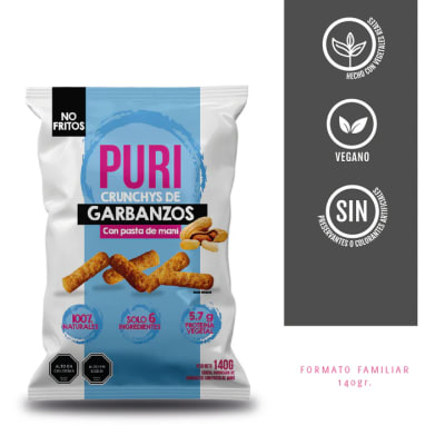 Puri Crunchy Maní (140 gramos)