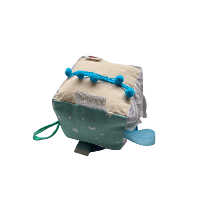 Cubo sensorial Aqua & Grey1