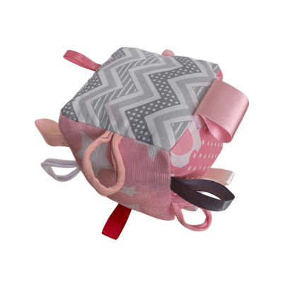 Cubo sensorial Pink & Grey1