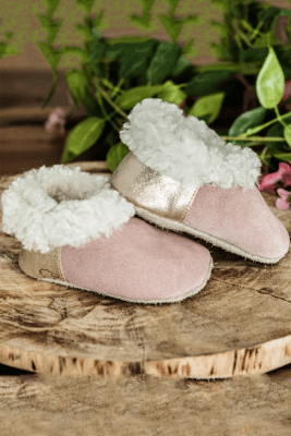 Pantuflas Eskimo gold
