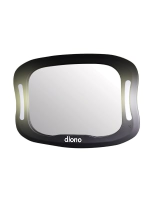 Espejo de seguridad para bebé XL con luz LED1