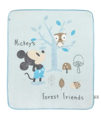 Frazada Mickey Forest Friends1