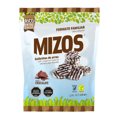 Galleta de arroz Chocolate (120 gramos)1