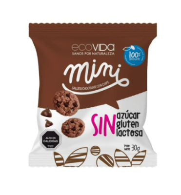 Galleta Mini Chocolate con Chips