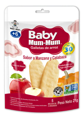 Galletas de arroz Manzana & Calabaza