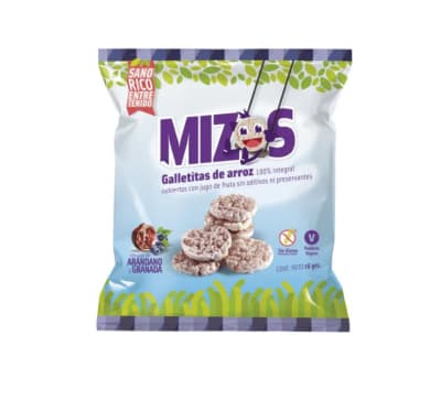 Galletas de arroz Arándano (16 gramos)