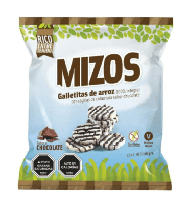 Galleta de arroz Chocolate (20 gramos)