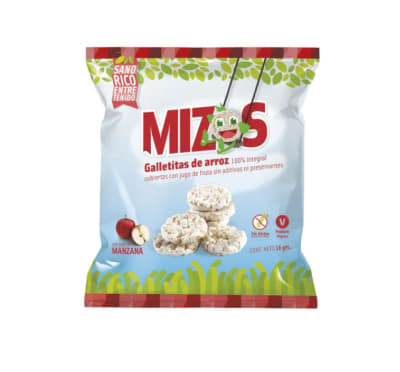Galletas de arroz Manzana (16 gramos)1