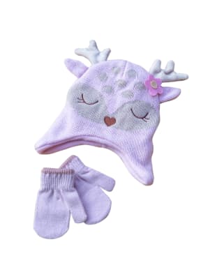 Gorro y mitones Cierva1