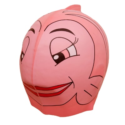 Gorro de natación rosa1