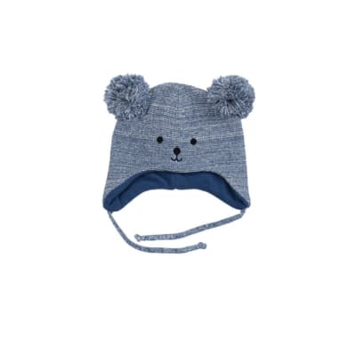 Gorro tejido forrado Osito1