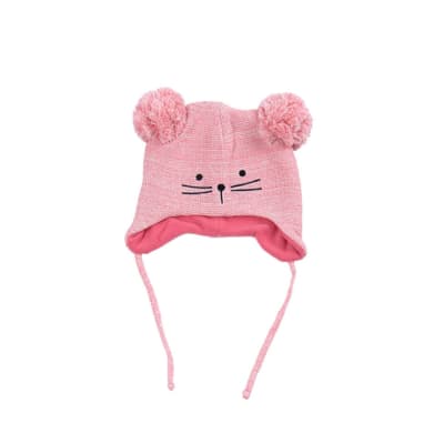Gorro tejido forrado Osita1