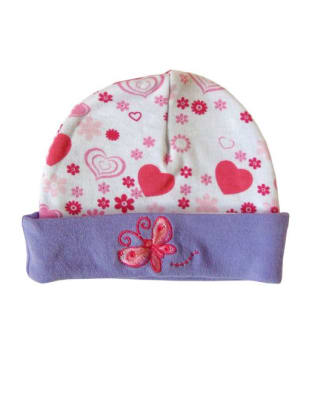 Gorro estampado Mariposa1