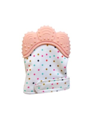 Guante mordedor rosa1